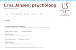 JANSEN PSYCHOLOOG-PSYCHOTHERAPEUT DRS ERNA